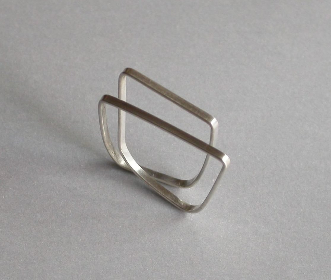 Double up ring by Szilvia György