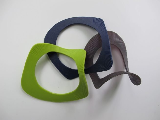 2 to Form bangles by Szilvia György