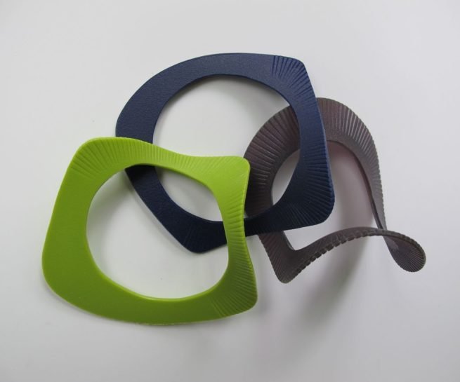 2 to Form bangles by Szilvia György