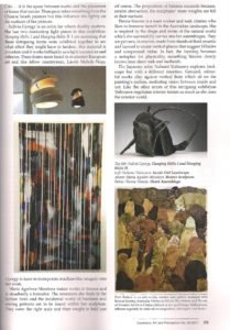 The Inside-Out exhibition, 2011, reviewed in the journal Ceramics: Art & Perception.