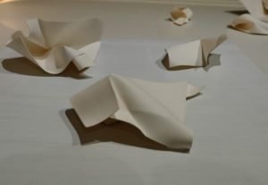 Fold-Unfold by Szilvia György, exhibition view