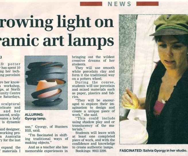 Szilvia Gyorgy featured in The North Shore Times