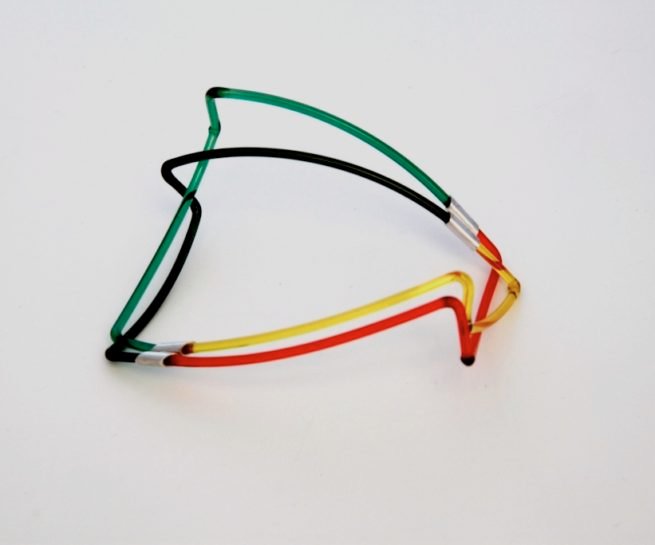 On Fluid Roads, bangles by Szilvia György