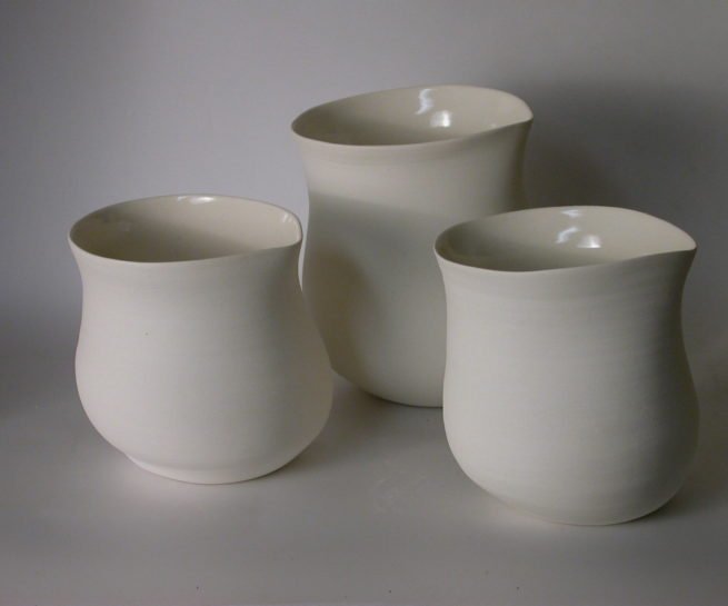 Off-Center Jugs by Szilvia György