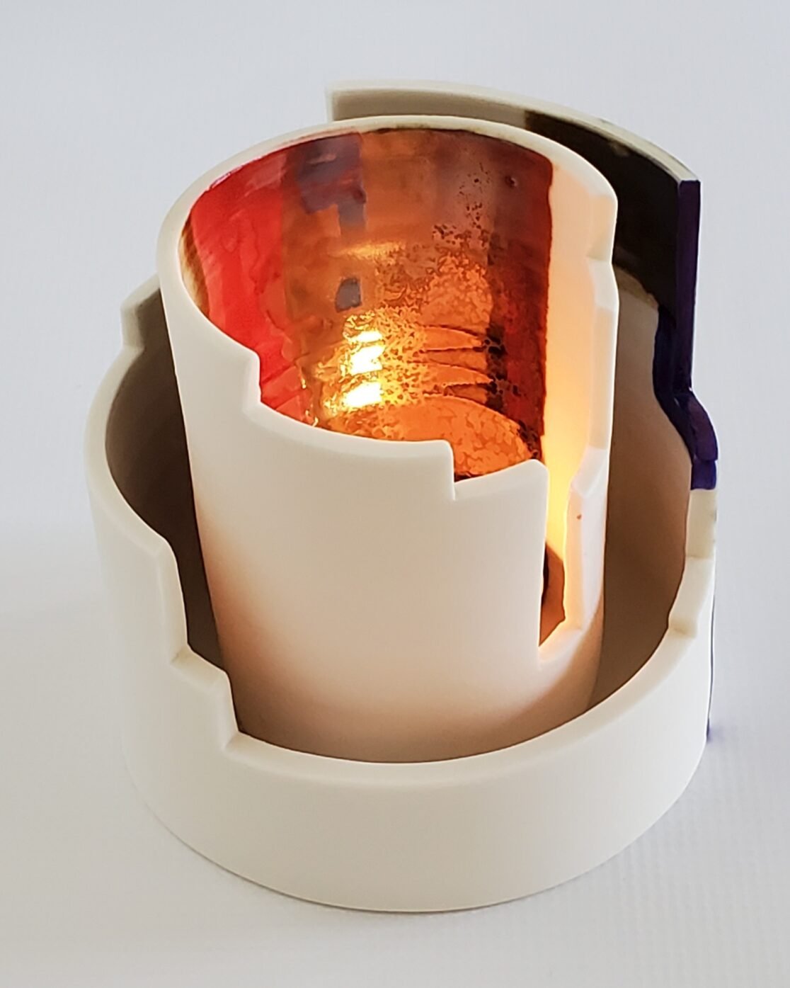 Babel with Lustre glaze