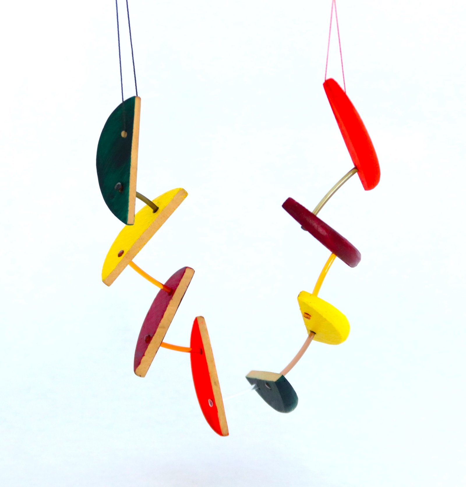 Remade..Szilvia Gyorgy Necklace, wood, polycarbonate, string